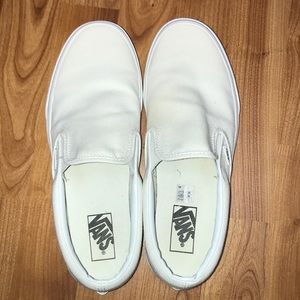 Men’s Slip-On White Vans